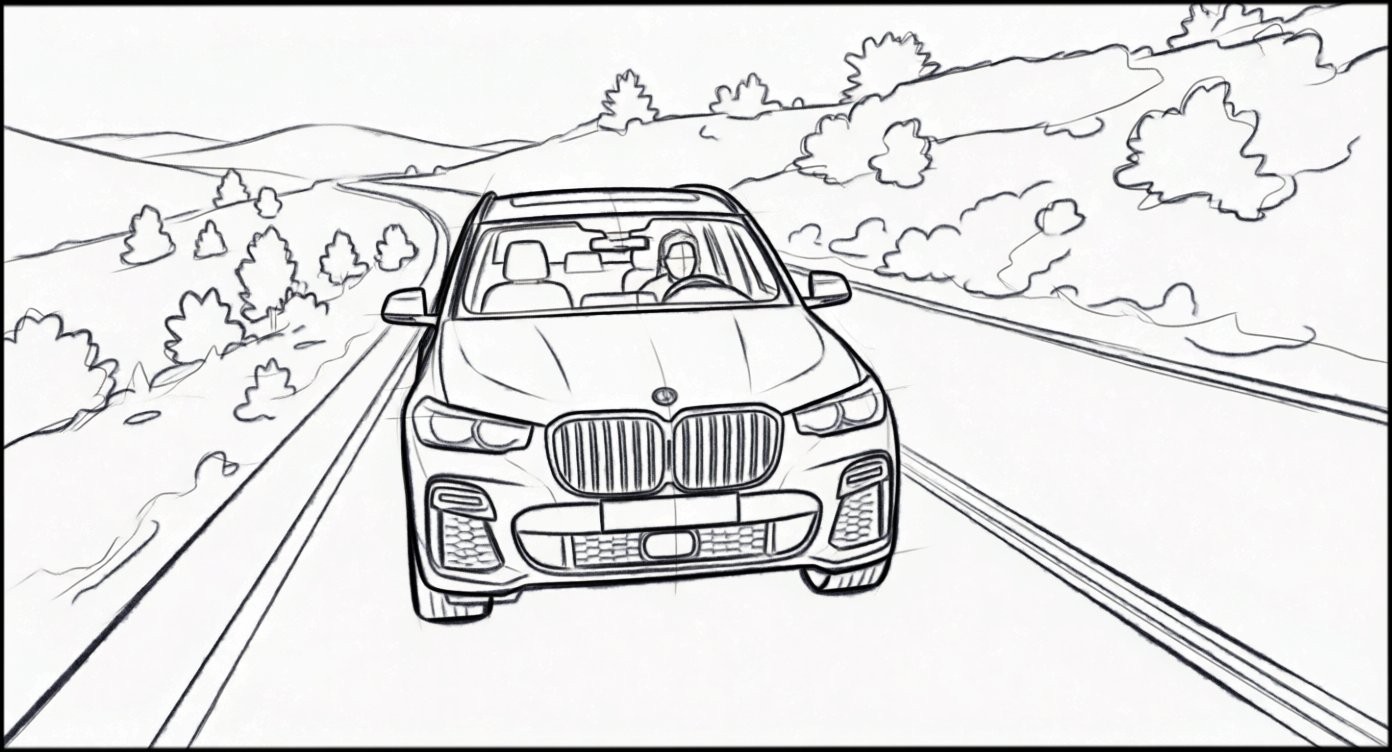 Storyboards - storyboard frame 7 by Dakota Warren